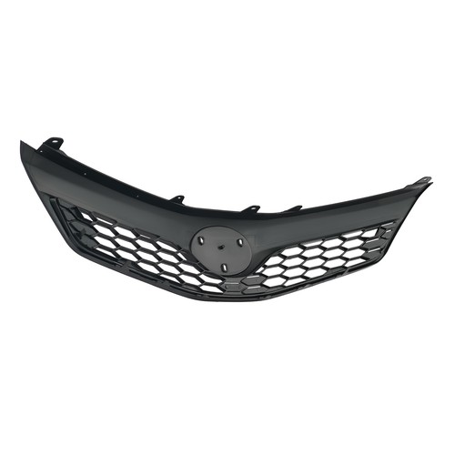 Lower Upper Grille w/Stip+Fog lights+Bumper Brackets For 2012-2014 Camry SE/XSE - Picture 3 of 11