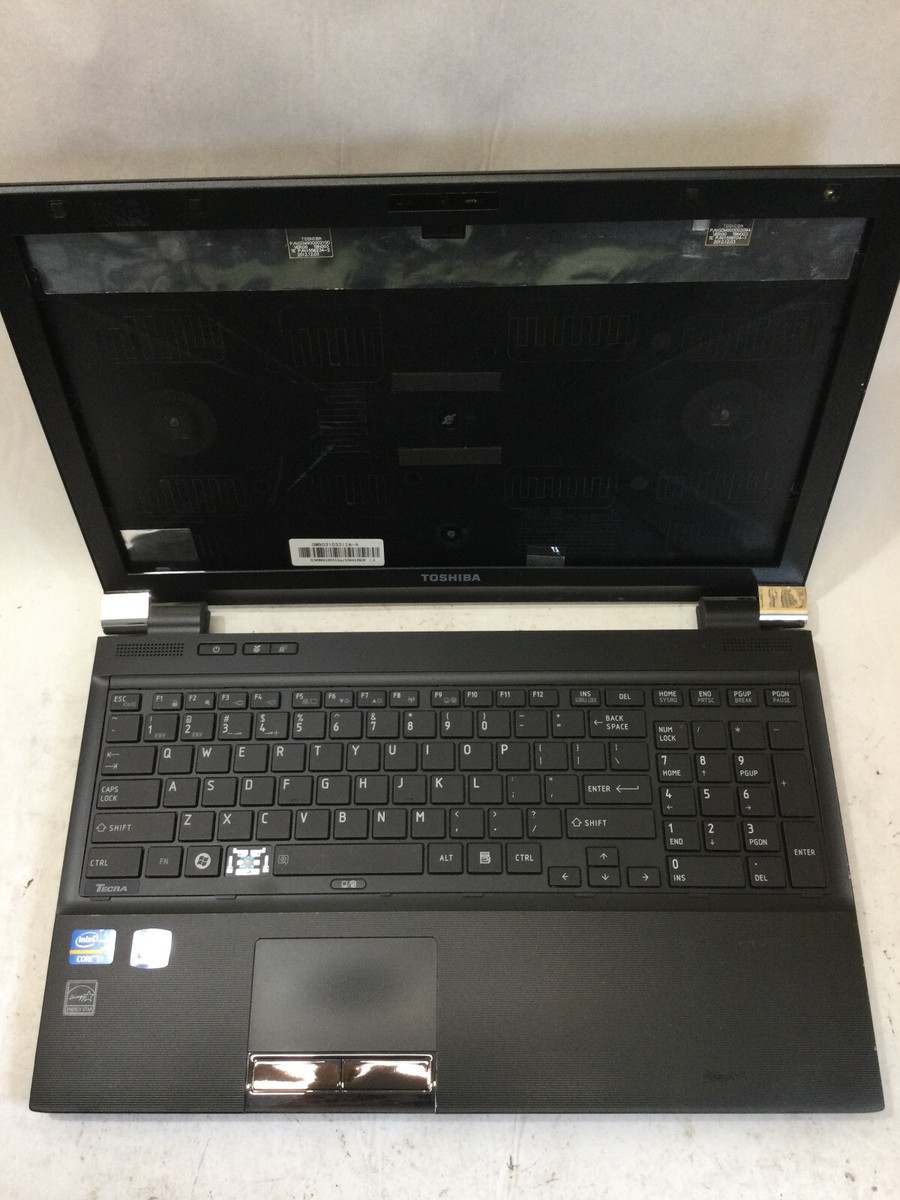 TOSHIBA TECRA R950 - FOR PARTS - MISSING COMPONENTS - INTEL CORE