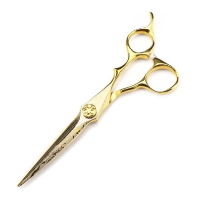Gold Set Friseurschere Friseursalon Haarschneide-/Ausdünnungsschere Set 7''
