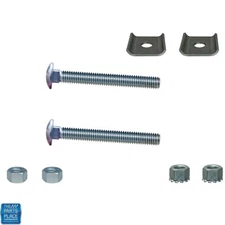 1962-1966 Chevrolet Nova / Chevy II Fuel Gas Tank Strap Hardware Mounting Kit 