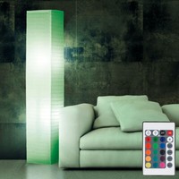 Stehleuchte Deckenfluter Fernbedienung Dimmbar Rgb Led Wohnzimmerlampe Papier