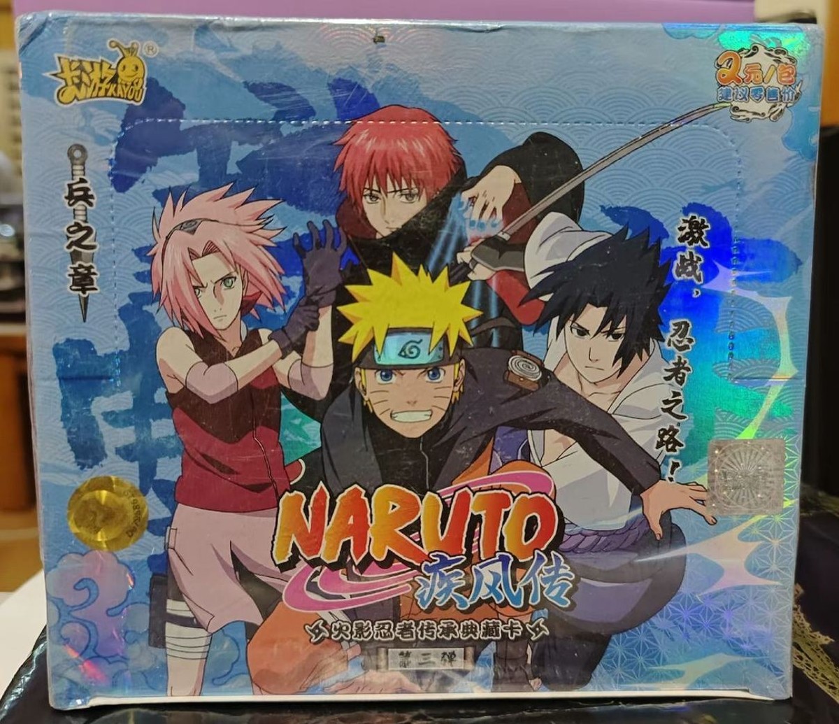 Naruto Kayou Official Trading Card Booster Box TIER 2 WAVE 3 - 30