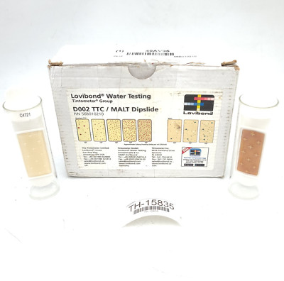 Lovibond 56B010210 49AV95 Dipslide D002 TTC / MALT Microbiological Water Testing