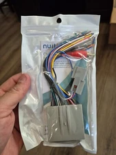 NuIth Car Radio Wiring Harness with RCA Plug