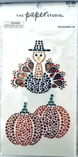 The Paper Studio~Stickabilities THANKSGIVING stickers~BLING~BN~ Quick Ship!