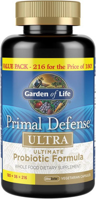 Whole Food Probiotic Supplement - Primal Defense ULTRA Ultimate for Digestive...