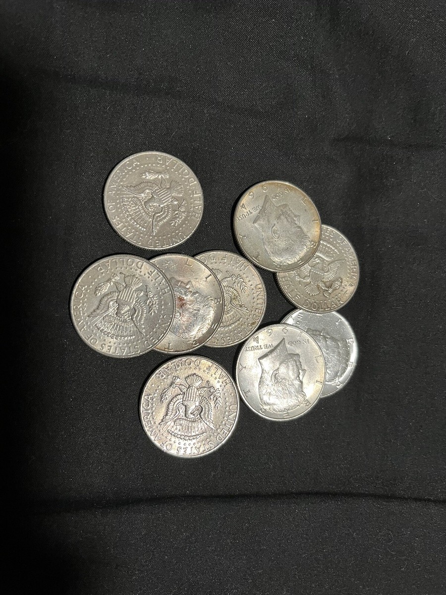 The Kennedy Deal! All 90% US Silver Coin $9.00 8. OZ. 1964 ! | eBay