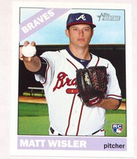 2015 Topps Heritage High Numbers Mini Parallel #611 Matt Wisler (RC) 27/100