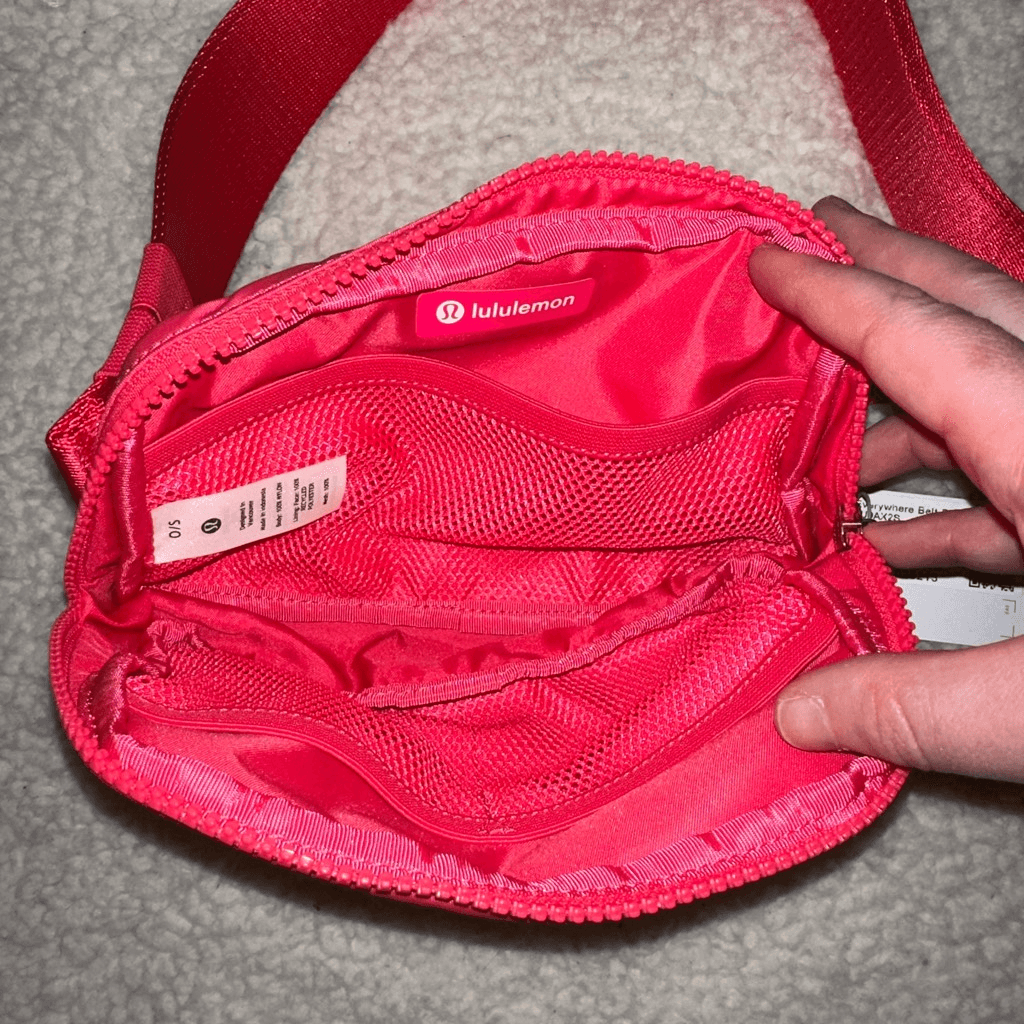 Lululemon Belt Bag Lip Gloss Pink Color NWT eBay