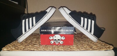 Vision Street Wear Duane Peters Canvas Lo Retro*4 STRIPES  display picture 1