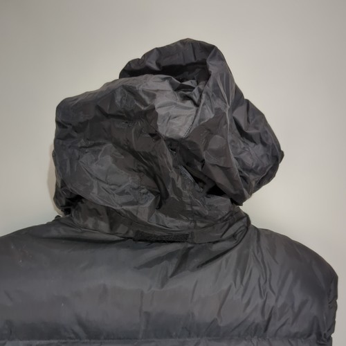 US Polo Association Puffer Vest Black Large Big Heavy Spellout Hooded - Picture 15 of 18