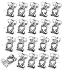 20 pc Car Battery Terminal Ends Top Post Connector Positive Negative Universal