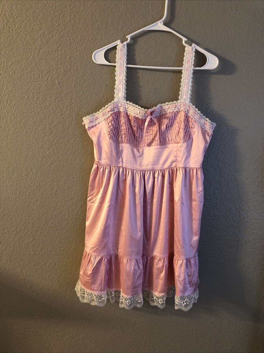 sugar thrillz dress pink Sugar Thrillz Satin Ruched Organza Puff Sleeve Mini Dress