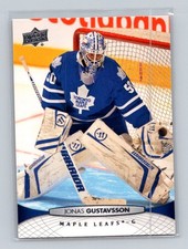 2011-12 Upper Deck #277 Jonas Gustavsson Toronto Maple Leafs