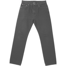 Calvin Klein Jeans Mens 34 Black Straight Leg Vintage Denim Pants 34x33