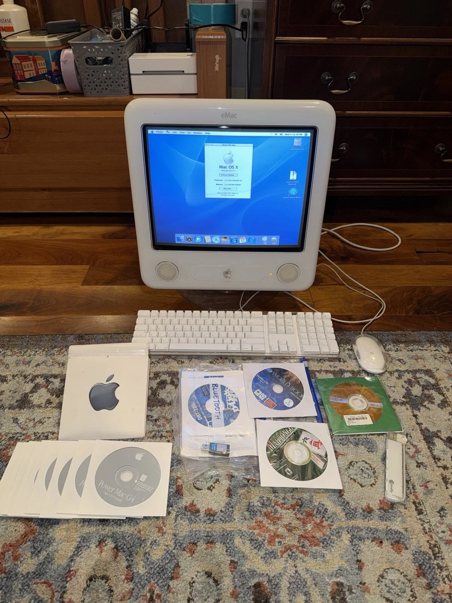 Macデスクトップ Apple A1002 eMac G4 2003 G4 1.0 GHz 1 GB Apple eMac G4/1.0 (ATI) - Computer - Computing History