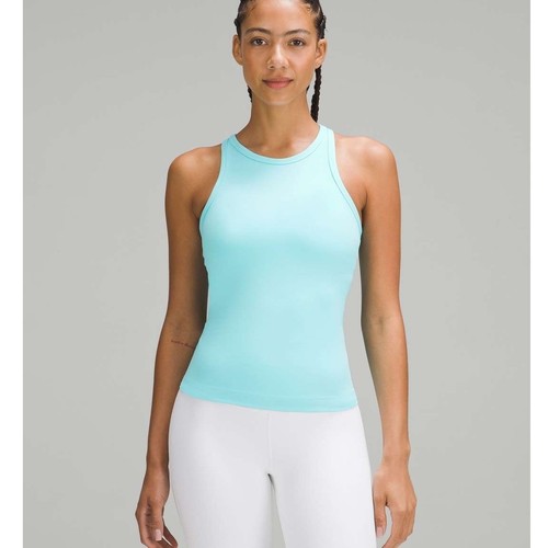 Lululemon Align Waist-Length Racerback Tank Top Cyan Blue - Bild 4 von 6