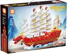 Forange FC6007 Drachenschiff Klemmbausteine ...