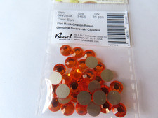 36 Swarovski Flatbacks 34ss Sun/foiled. 2028