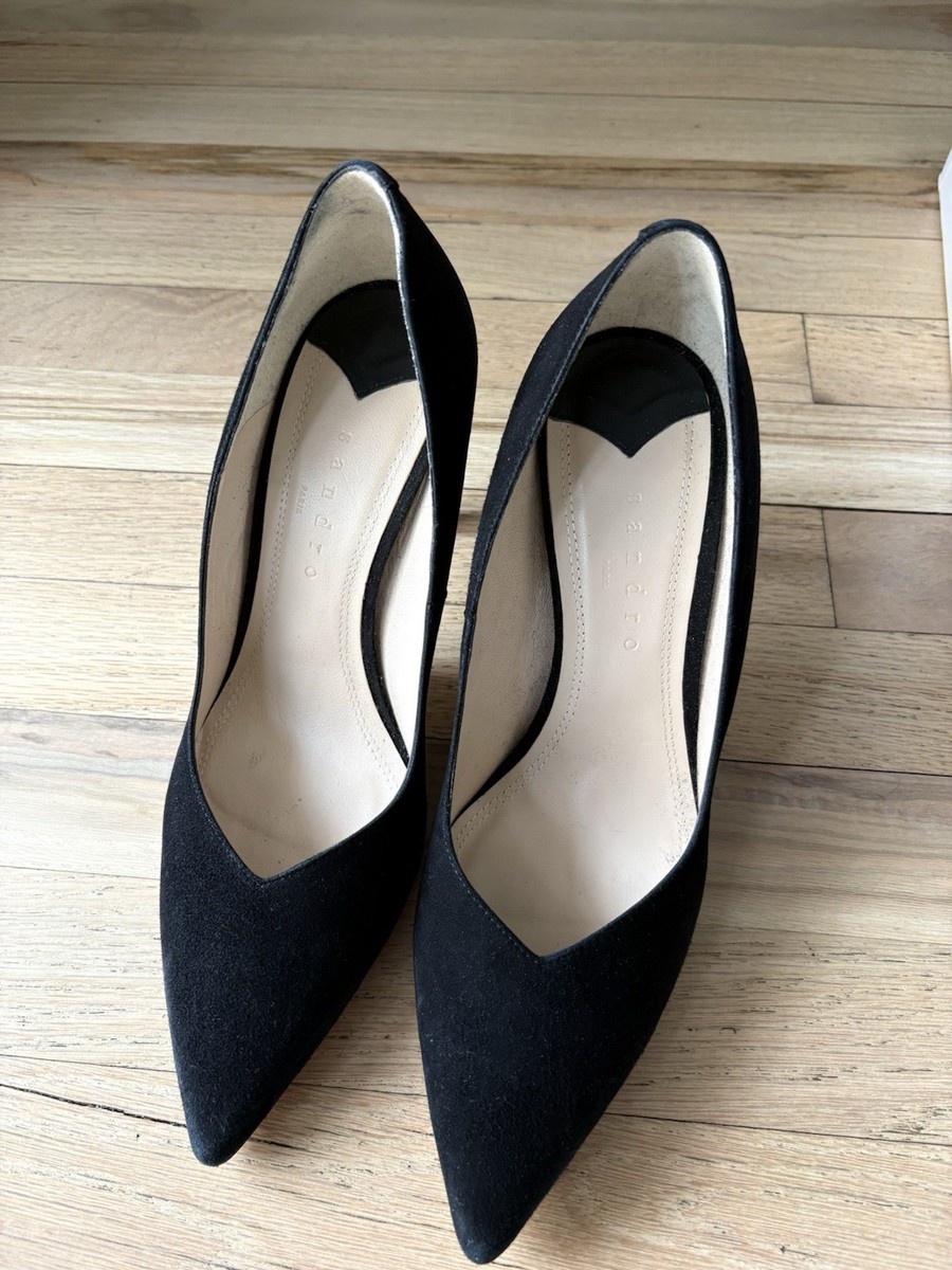 Black Pumps Size 40 By Sandro Paris