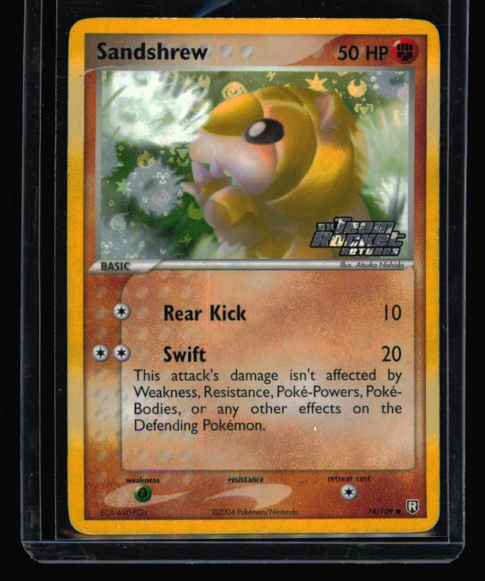 Sandshrew Common Team Rocket Returns 74/109 NM