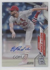 2020 Topps Chrome Update Target Auto Daniel Ponce de Leon #USA-DP Auto 0uh2