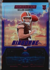 2025 Panini Rookies & Stars #26 Dillon Gabriel Airborne Blue #/50