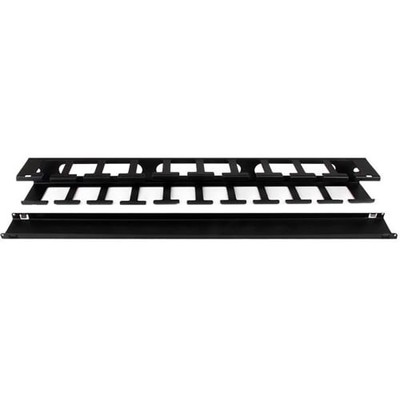 1 pc STARTECH.COM CMDUCT1UX 1U Horizontal Finger Duct Rack Cable Management Pan