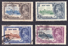 Hong Kong good used 1935 KGV Silver Jubilee issue — photo 1