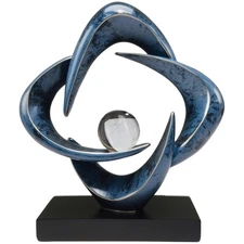 Abstract Sculpture Art Home Decor Accents Modern Decorative Objects for Livin...