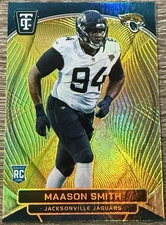 2024 Panini Totally Certified Maason Smith Mirror Platinum GOLD #01/10 Jaguars🔥