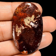 Natural Crazy Lace Agate Oval Shape Cabochon Gemstone 40.5 Ct 41X24X5mm EE-52560