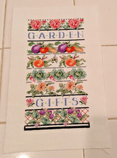 Finished Cross Stitch Completed Garden Gifts ...