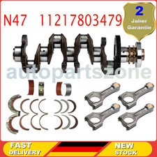 NEU KURBELWELLE NEU AUFGEBAUT SET F&Uuml;R BMW MINI N47 N47D20 120D 320D 520D X3 1...
