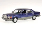 Mercedes W126 500 SE 1979 blue metallic diecast model car IXO-am 1:43