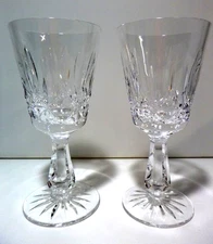 *VINTAGE* Waterford Crystal ROSSLARE (1968-) 2 Claret Wine Glass 6" Made IRELAND