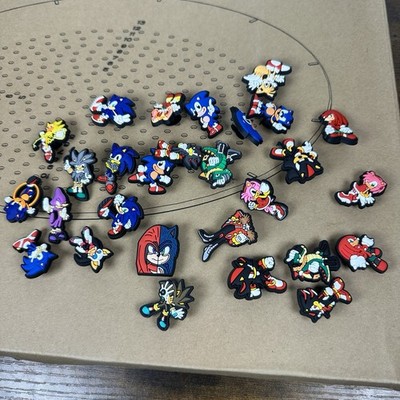 28 pack SONIC Shoe Decoration Charms