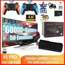 Video Game Console Retro 58000+Games TV Stick...