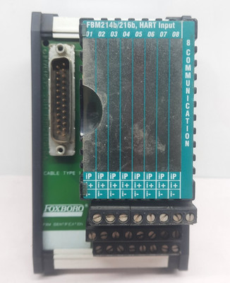 Foxboro FBM214B/216B, HART Eingabemodul