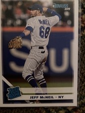 2019 Panini Donruss - Rated Rookie Jeff McNeil #40 (RC)