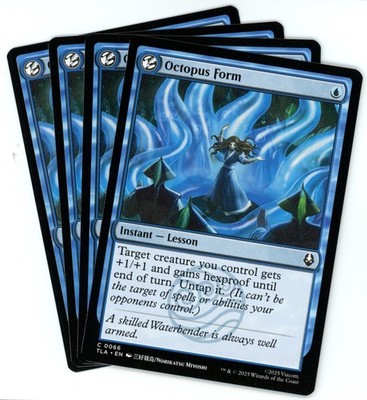 x4 Octopus Form - 0066 - Avatar: The Last Airbender TLA - MTG - NM/M