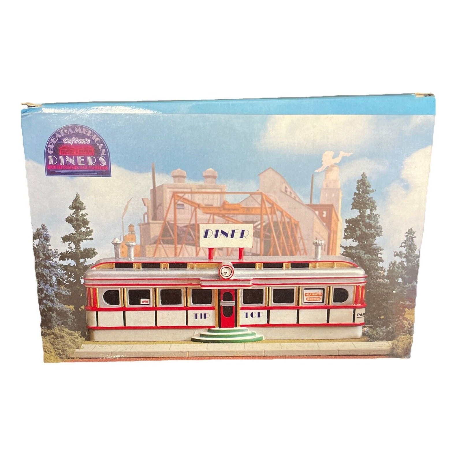 Lefton Miniature Tip Top Diner Great American Diners Collectible