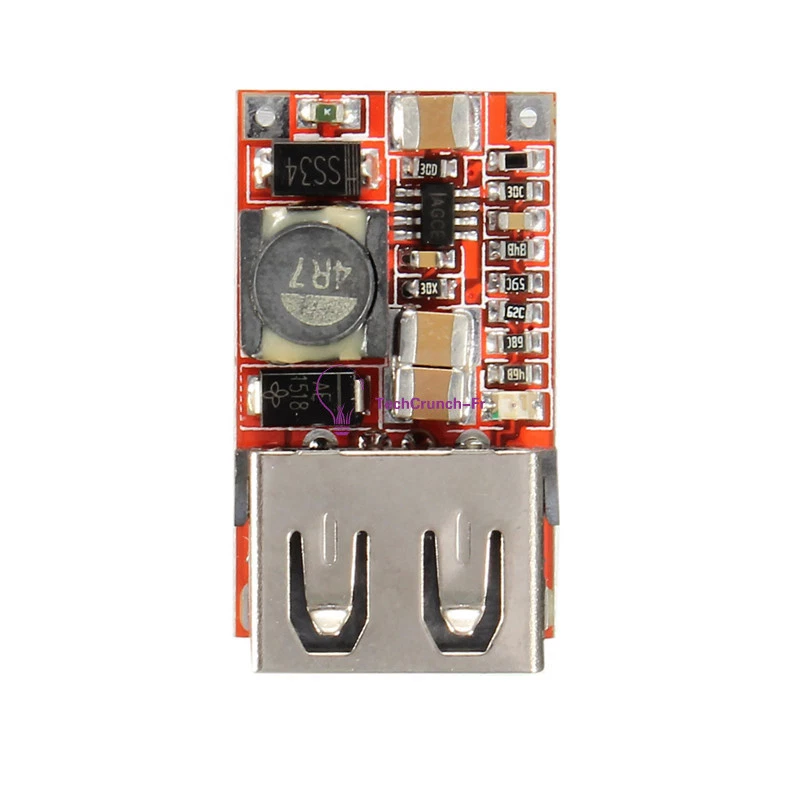 1/2/5/10PCS 6-24V 12V/24V to 5V 3A CAR USB Charger DC Buck step down Converter