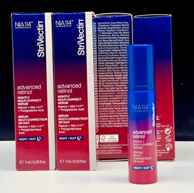 StriVectin Advanced Retinol Nightly Multi-Correct Serum Sample Size 0.25oz/ 7 mL