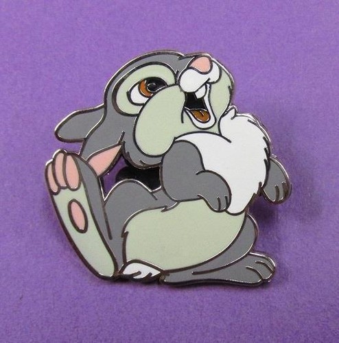 disney walt disneys bambi thumper the rabbit thumping pin