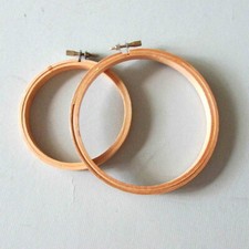 Wood Embroidery Hoop Frames 5.25 x 4.25" FREE SH