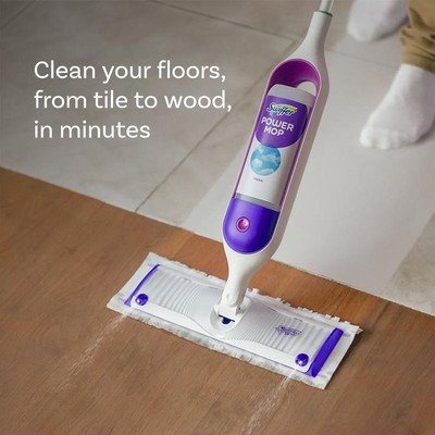 Power Mop Floor Cleaner Multi-Surface Cleaning System W/ Mopping Pads & Refills