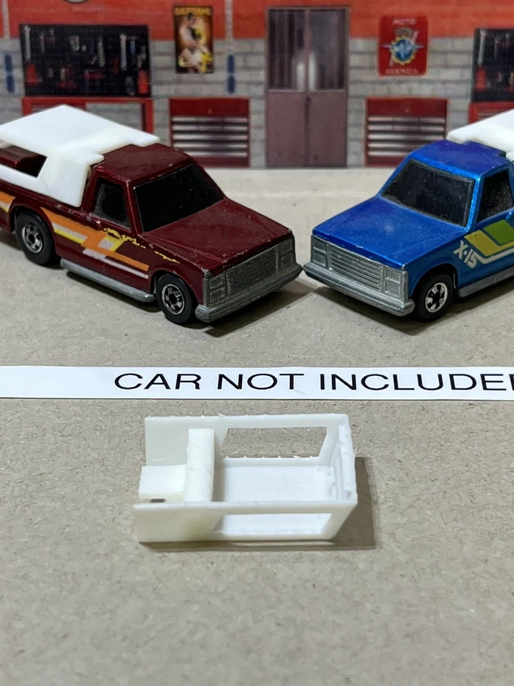 Camión de colección Hot Wheels Back Biter Crack Ups Pick Up tapa de repos NO INCLUIDO Foto 2 de 4