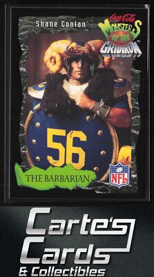 Shane Conlan 1994 Coca-Cola Monsters of the Gridiron #17 Los Angeles Rams