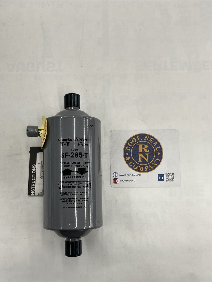 Sporlan SF-285-T, 800037, Sealed Suction Filter